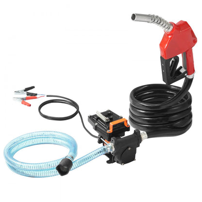 DCEX60A - High Flow 15 GPM Fuel Transfer Pump with 13-Foot Hose