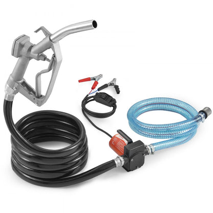 DCEX40A - 5 GPM Portable Diesel Pump with 30ft Lift & Auto Nozzle