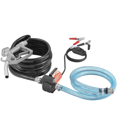 DCEX40A - 5 GPM Portable Diesel Pump with 30ft Lift & Auto Nozzle