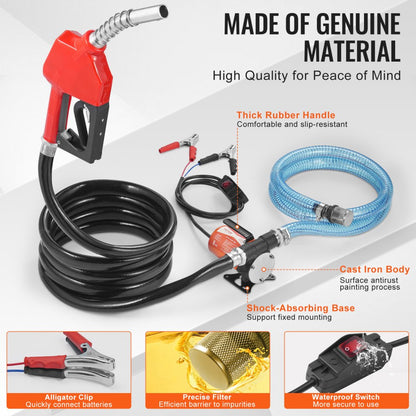 DCEX50A - 8 GPM Diesel Pump with 30ft Lift for Efficient Refueling