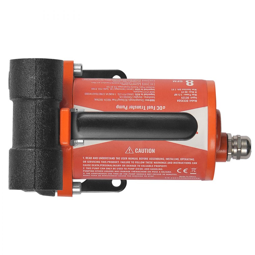 DCEX50A - 8 GPM Diesel Pump with 30ft Lift for Efficient Refueling