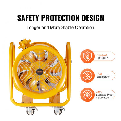 BTF-40/16 - High-Power 16" Ventilator, 4240 CFM for Clean Air
