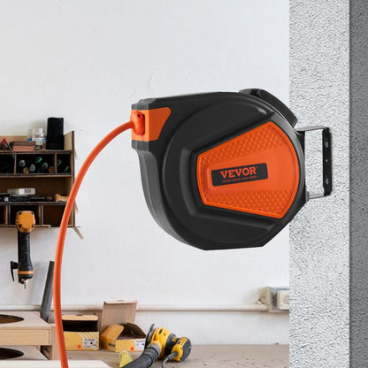 NWA-D15 - 50FT Air Hose Reel with Auto Rewind & 300PSI Capacity