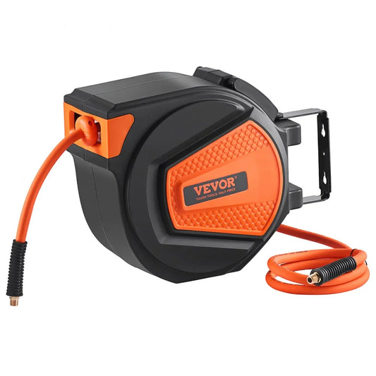 NWA-D15 - 50FT Air Hose Reel with Auto Rewind & 300PSI Capacity