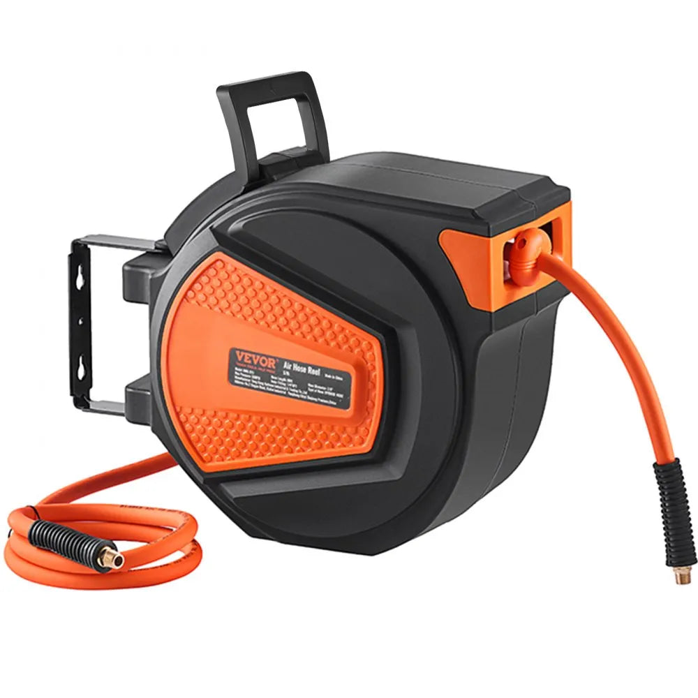 NWA-D15 - 50FT Air Hose Reel with Auto Rewind & 300PSI Capacity