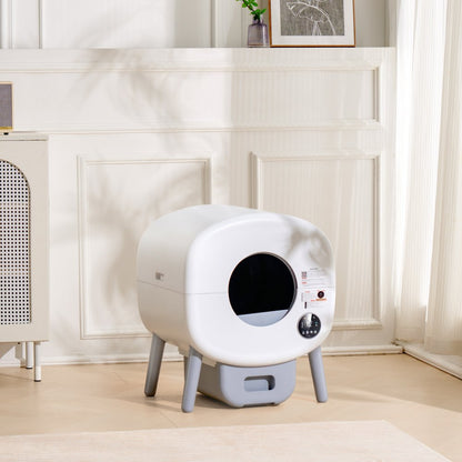 CATBOX-NEO-B - 76L Smart Self-Cleaning Cat Litter Box with Odor Control