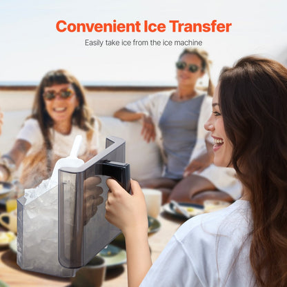 ICM2366 - 50Lbs/24H Portable Ice Maker with 3 Cube Sizes