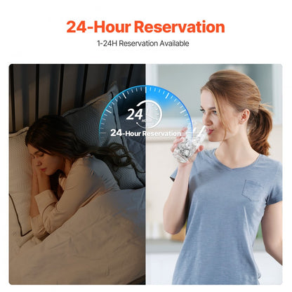 HZB-20AF/S - Portable Ice Maker Producing 45 lbs/24h with Easy Operation