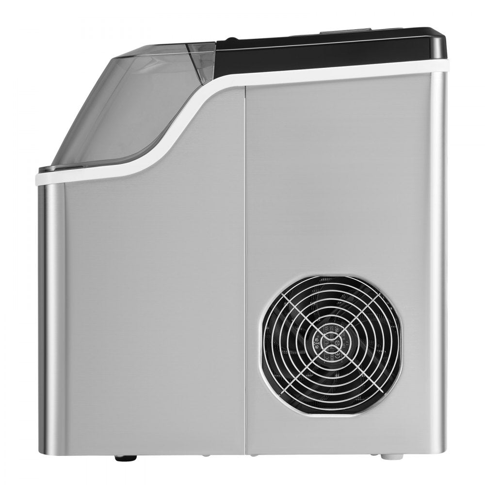 HZB-20AF/S - Portable Ice Maker Producing 45 lbs/24h with Easy Operation