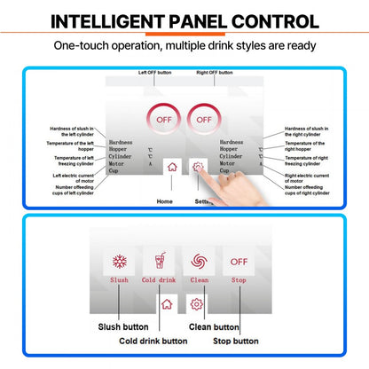 XN120C - 12L Slushy Machine for Frozen Drinks & Margaritas