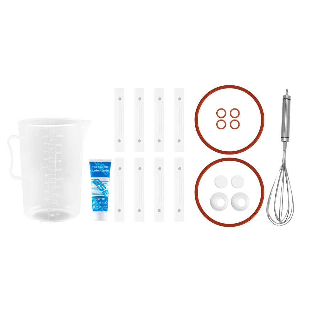 XRJF-21 - 18L Stainless Steel Double Bowl Slushy Machine for Cocktails & Smoothies