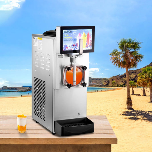 XRJF-11 - 8L Stainless Steel Slushy Machine for Commercial Use