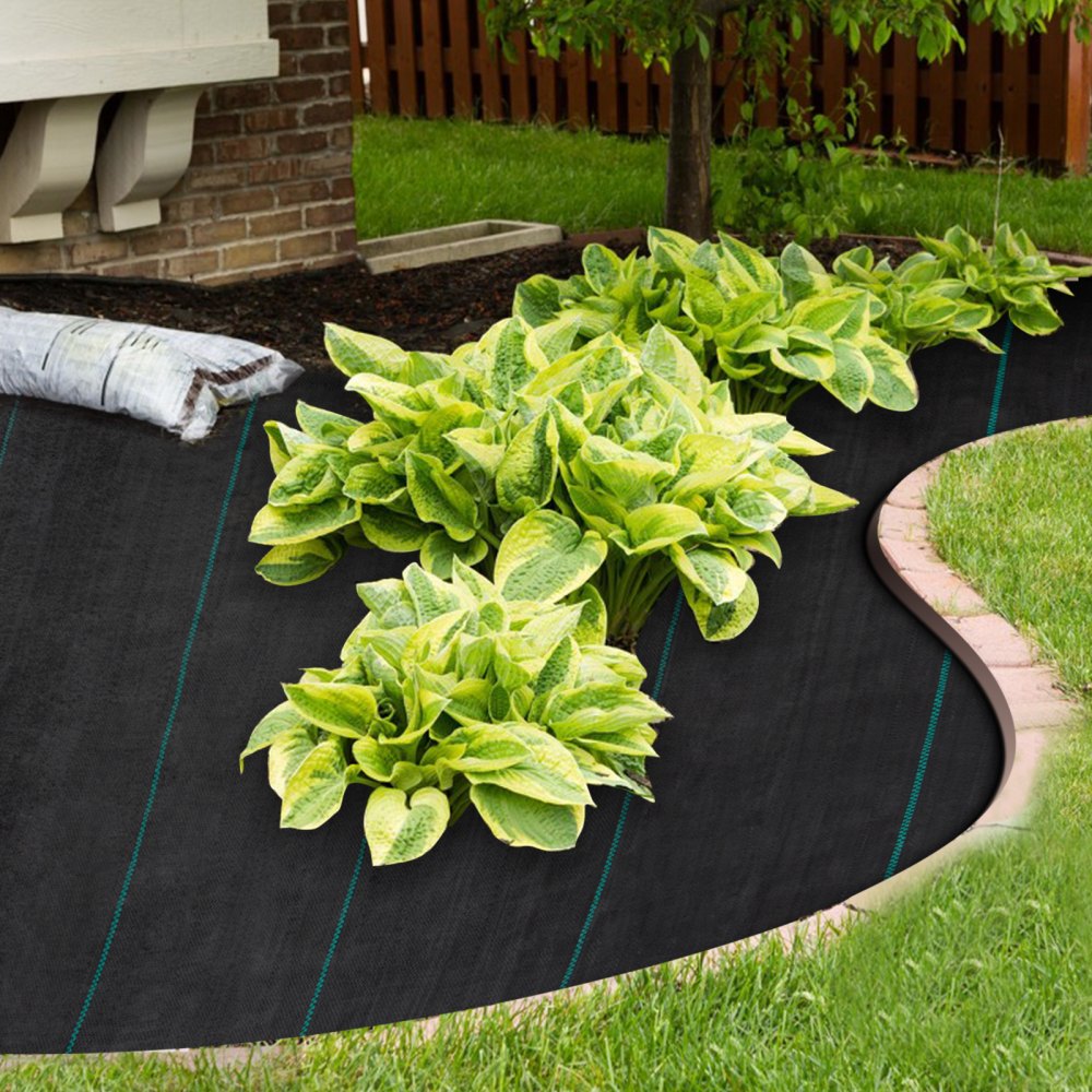 VV-WB-5250 - Heavy-Duty 5 oz. Weed Barrier Fabric for Gardens and Lawns
