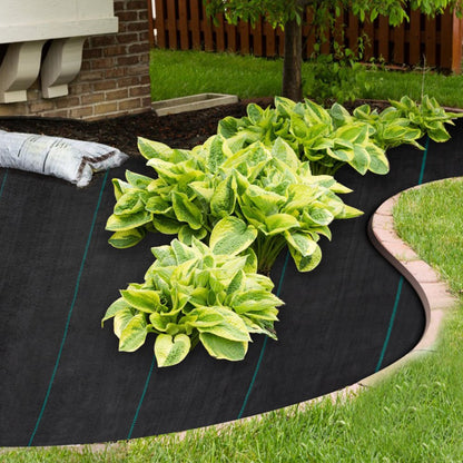 VV-WB-5250 - Heavy-Duty 5 oz. Weed Barrier Fabric for Gardens and Lawns