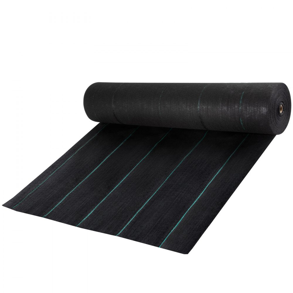 VV-WB-5250 - Heavy-Duty 5 oz. Weed Barrier Fabric for Gardens and Lawns