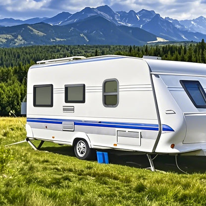 SSTLC356x406 - 14" x 16" Tinted Vertical RV Window with Security Lock