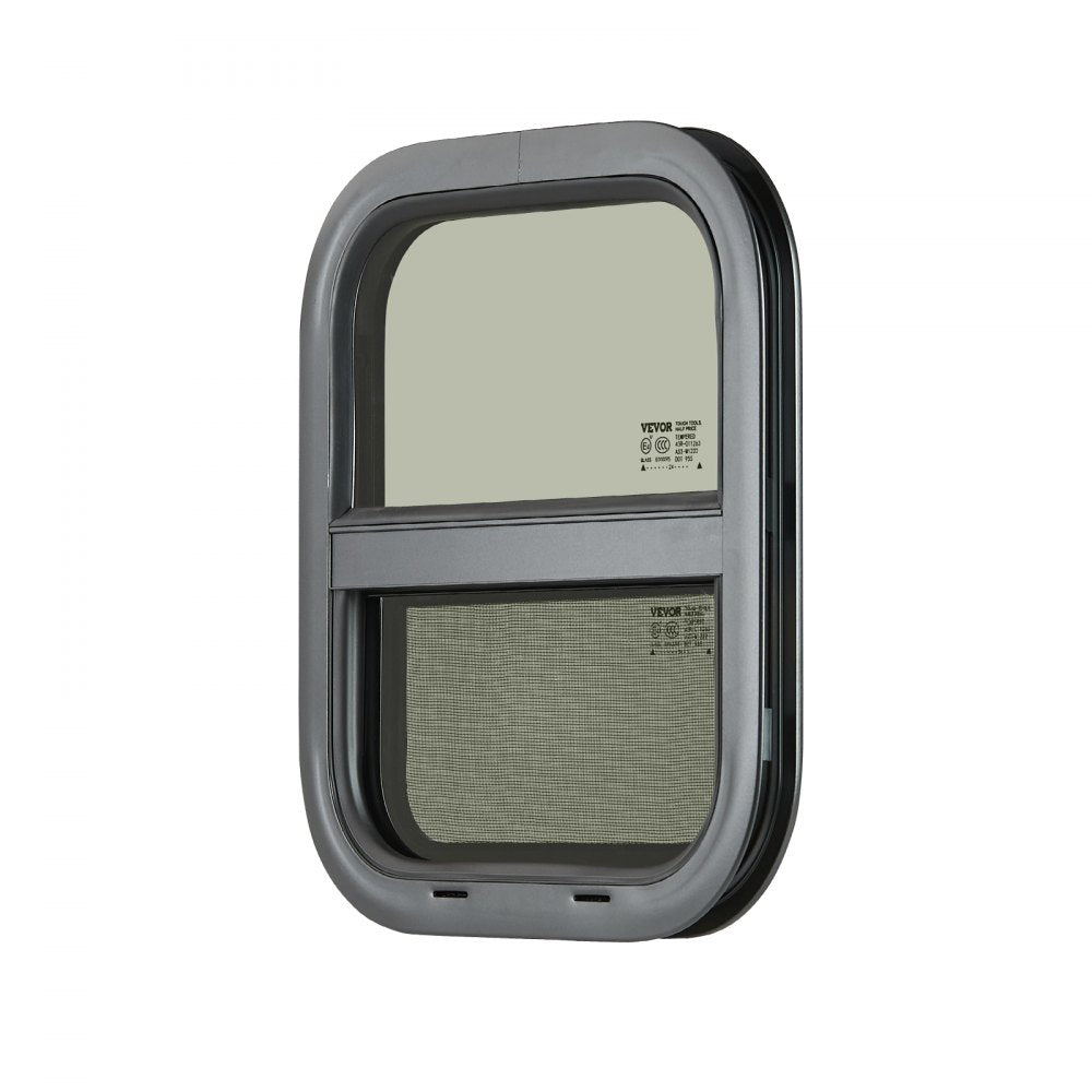 SSTLC356x406 - 14" x 16" Tinted Vertical RV Window with Security Lock