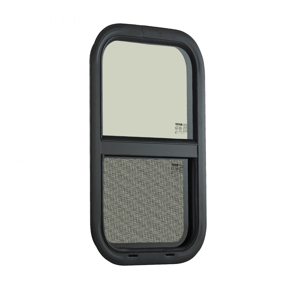 SSTLC356x559 - 14"W x 22"H Tinted Sliding RV Window with Screen & Lock