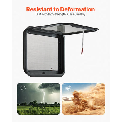 SSXCWT762x508 - 30" x 20" Tempered Glass Exit Window for RVs