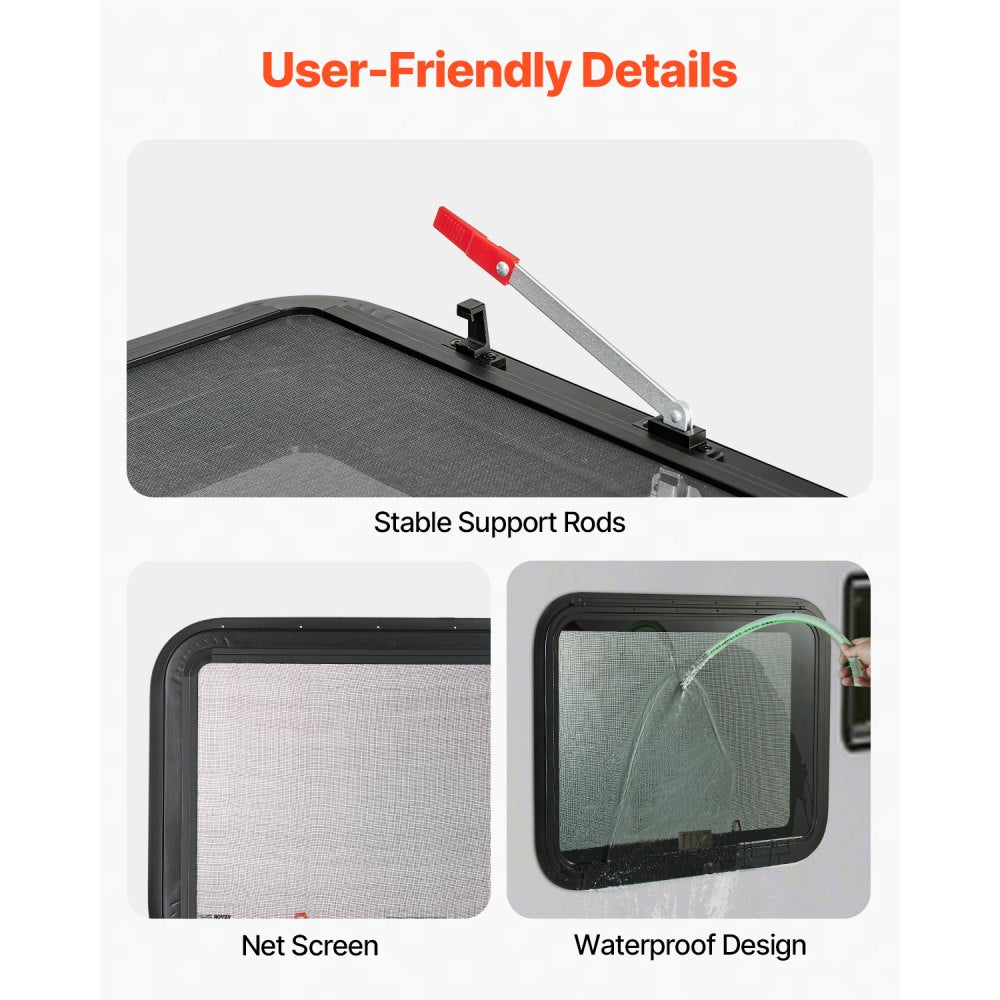 SSXCWT762x508 - 30" x 20" Tempered Glass Exit Window for RVs