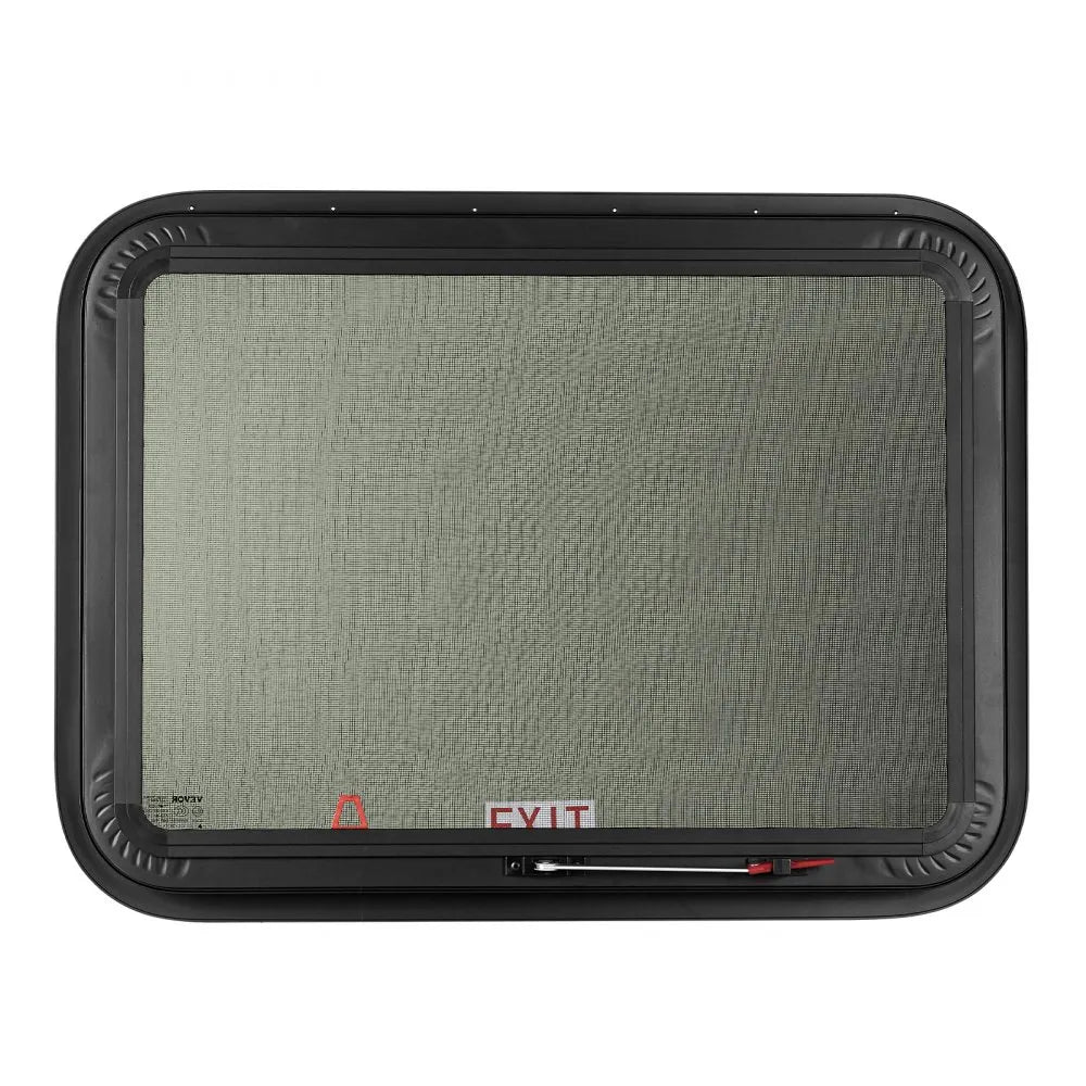 SSXCWT762x559 - 30" x 22" Tempered Glass RV Exit Window with Screen
