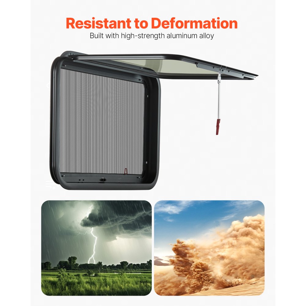 SSXCWT914x559 - Durable 36" x 22" RV Exit Window with Security Lock & Screen