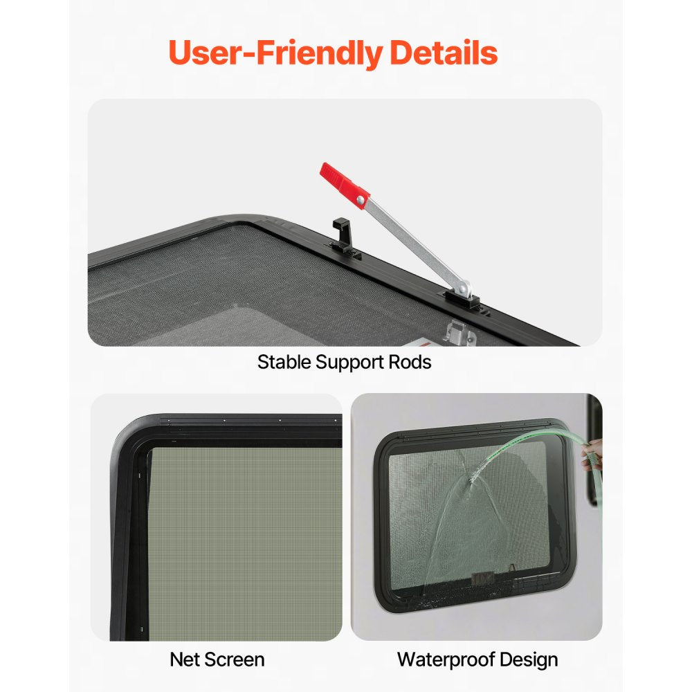 SSXCWT914x559 - Durable 36" x 22" RV Exit Window with Security Lock & Screen