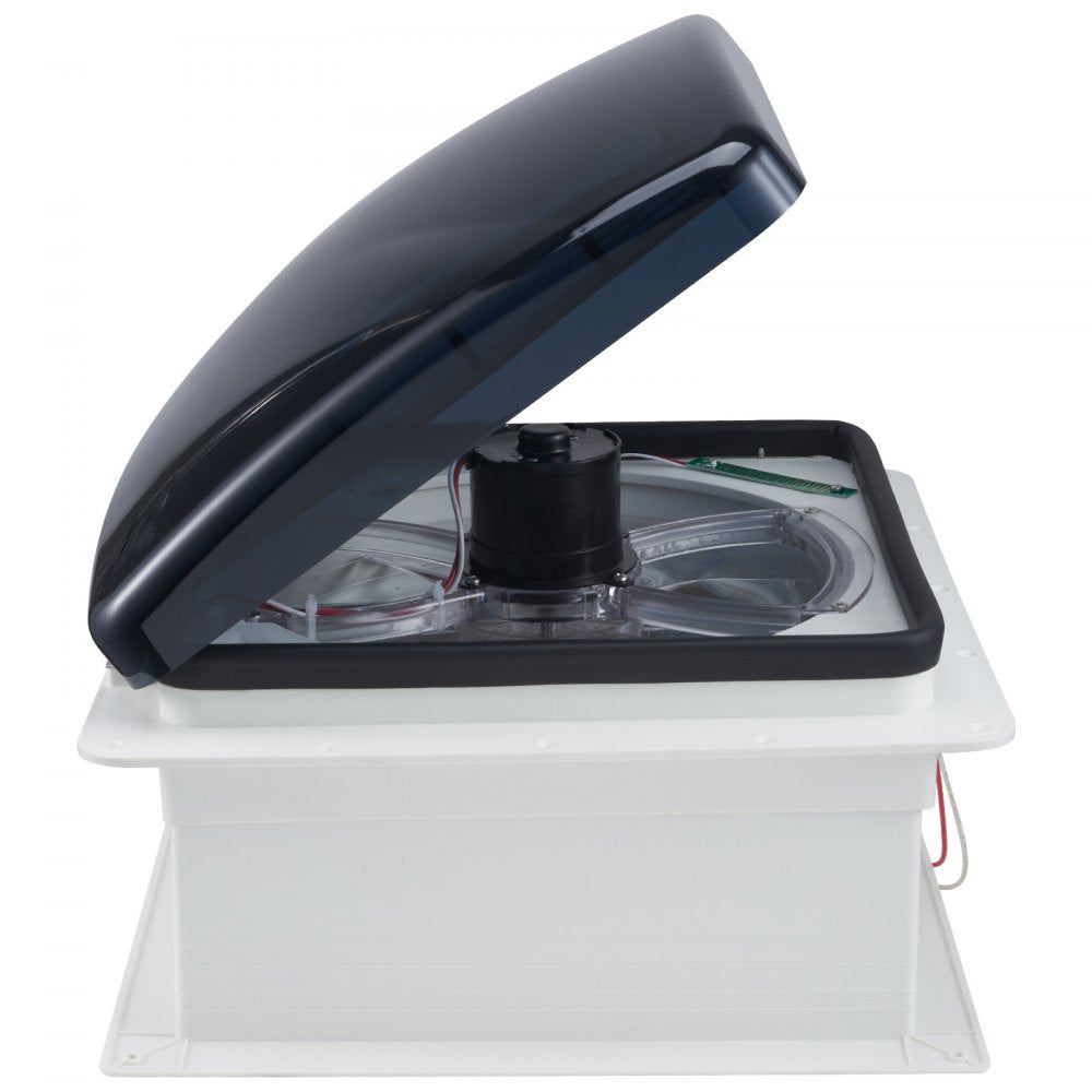 HQS-36AY - 14" 10-Speed RV Ceiling Fan with Rain Sensor & Remote