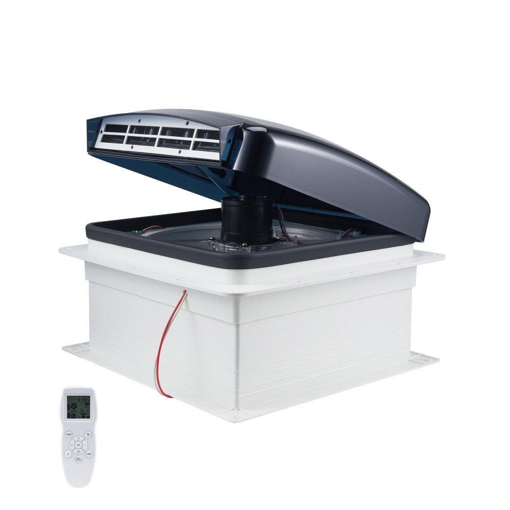 HQS-36AY - 14-Inch RV Roof Vent Fan with 10 Speeds & Remote Control