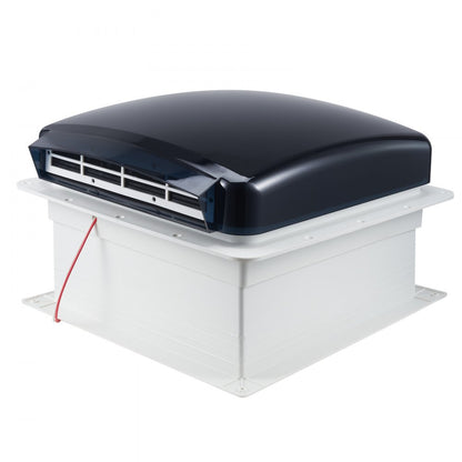 HQS-36AY - 14-Inch RV Roof Vent Fan with 10 Speeds & Remote Control