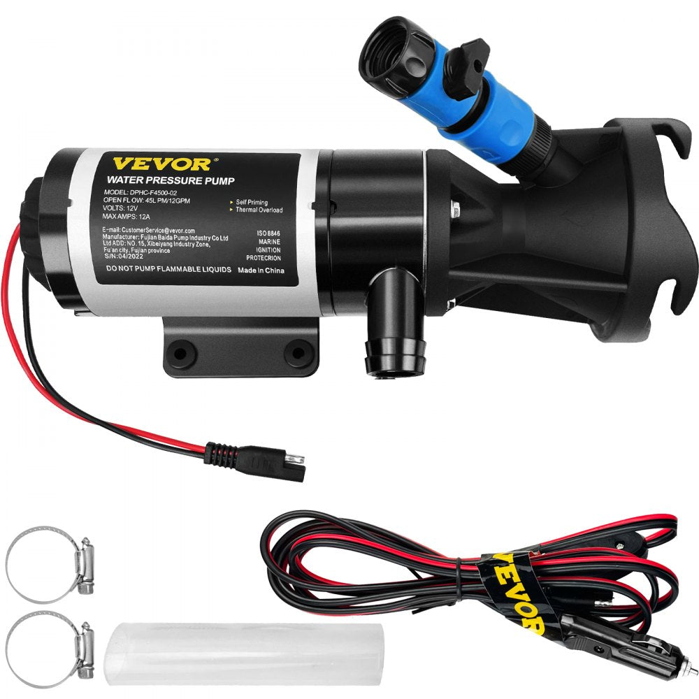 VV-RVMP-12 - 12 GPM RV Macerator Pump with Stainless Steel Blades