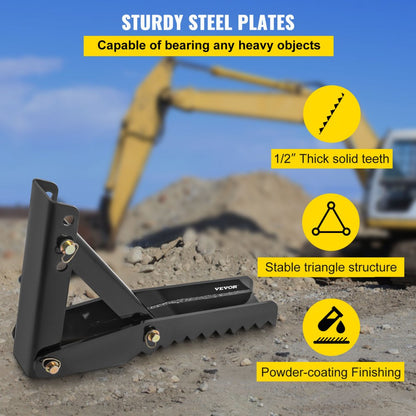 010802989908 - 27" Heavy-Duty Backhoe Thumb with 1/2" Thick Steel Plate