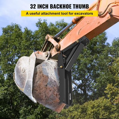 010111275567 - 32-Inch Heavy-Duty Backhoe Thumb for Excavator Assembly