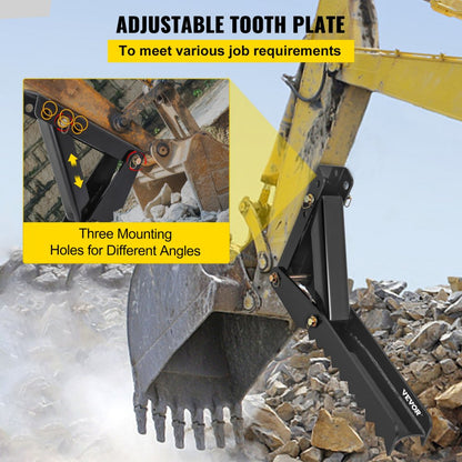 010111275567 - 32-Inch Heavy-Duty Backhoe Thumb for Excavator Assembly