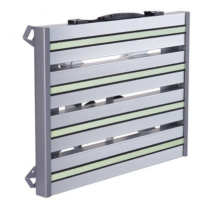 WK3501M - Adjustable Aluminum RV Steps, 8.8"-10.4" Height, Anti-Slip Design