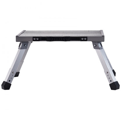 WK3501M - Adjustable Aluminum RV Steps, 8.8"-10.4" Height, Anti-Slip Design