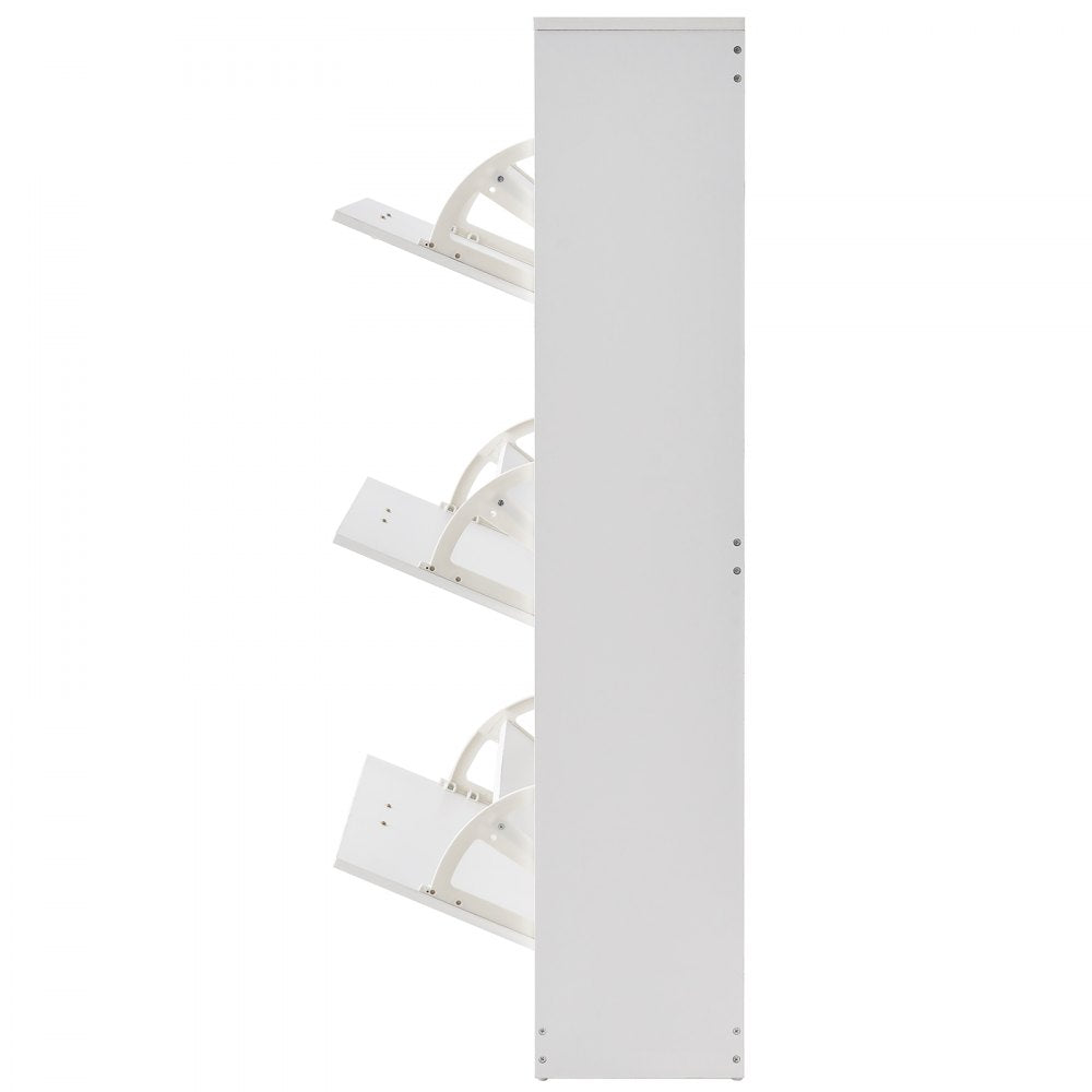 HZS003 - Modern 3-Drawer Shoe Cabinet for Stylish Organization