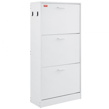 HZS003 - Modern 3-Drawer Shoe Cabinet for Stylish Organization