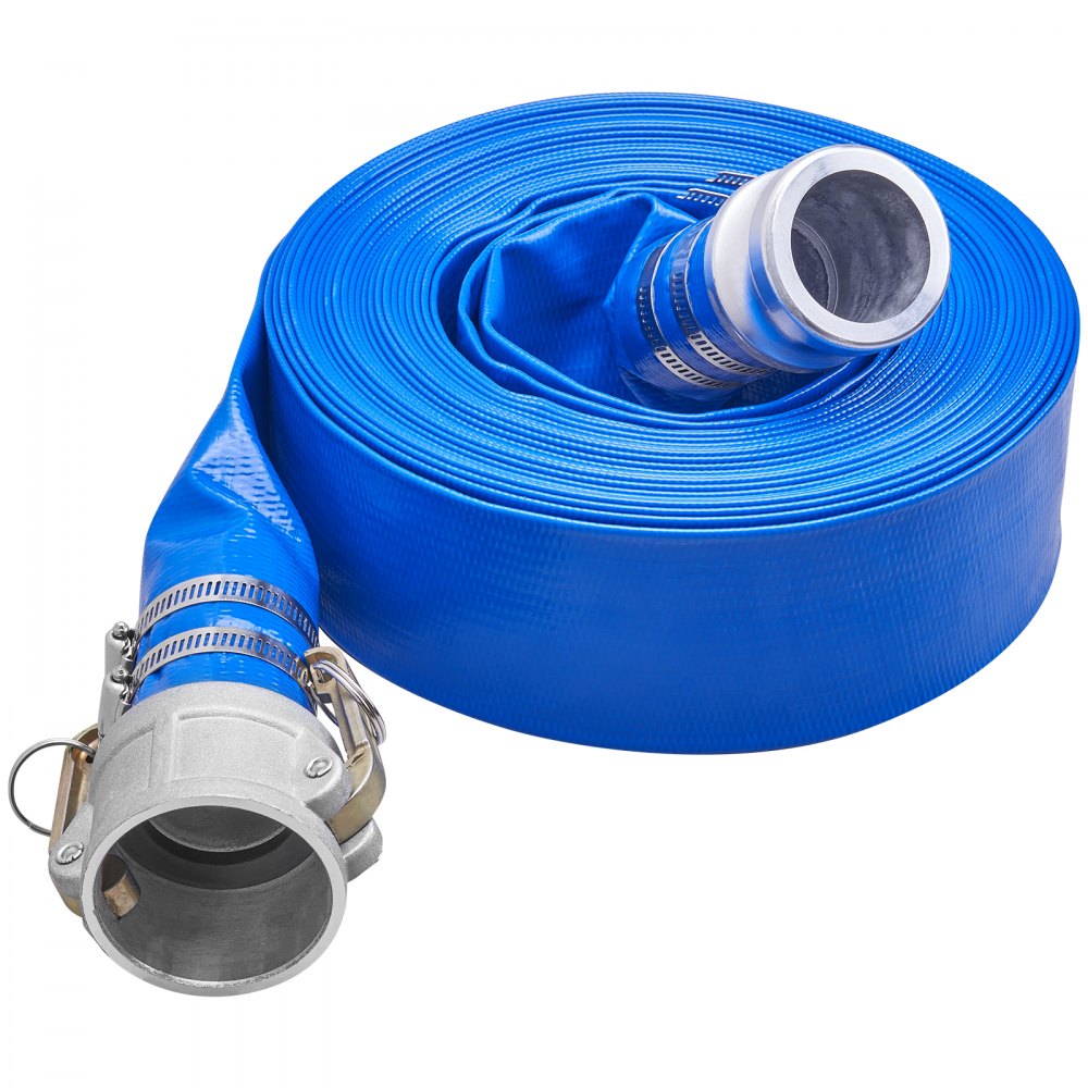 wfctsl-07.in2ft500036LB - 2" x 50' Heavy-Duty PVC Backwash Hose for Pools