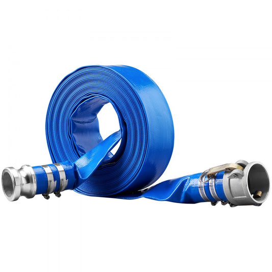 wfctsl-07.in2ft500036LB - 2" x 50' Heavy-Duty PVC Backwash Hose for Pools