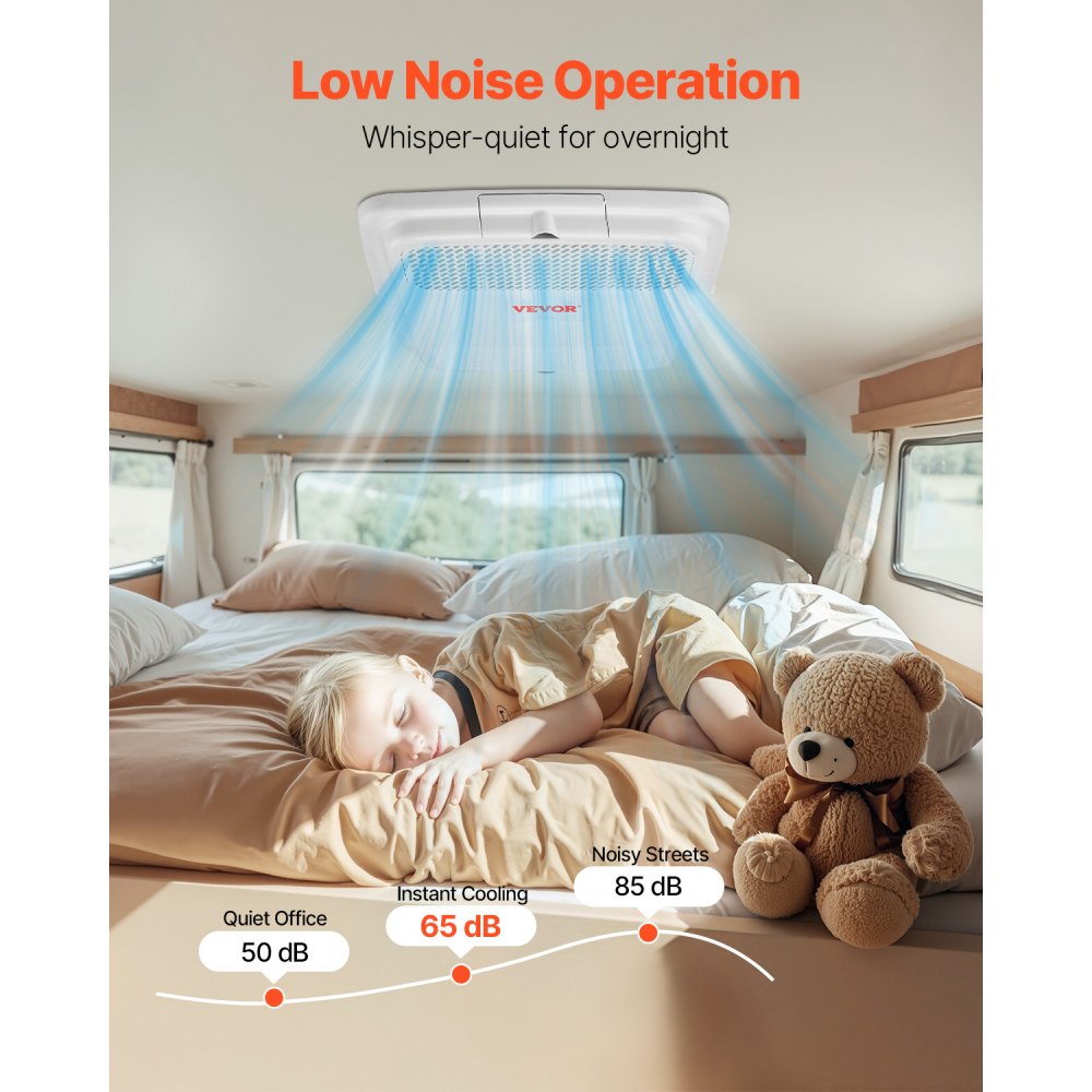 RT135CW4 - 13500 BTU Rooftop RV Air Conditioner with Quiet Operation