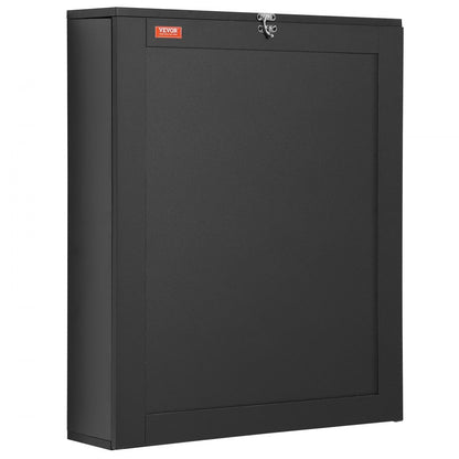 HZCD003 - Foldable Wall Desk, 23.62"x6.5", Space-Saving with Blackboard Feature