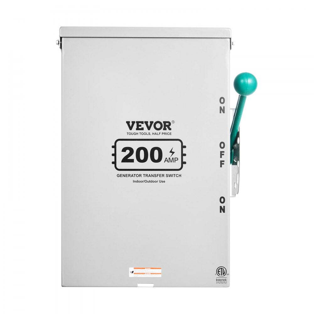 LSTK19 - 200A Weatherproof Generator Transfer Switch with Lockable Handle