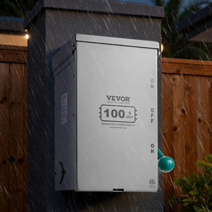 LSTK20 - 100A Heavy-Duty Generator Transfer Switch for Home Power Supply