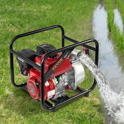 SCWP50 - 7HP Gas Water Pump, 132 GPM, 98ft Lift, Includes 25ft Hose