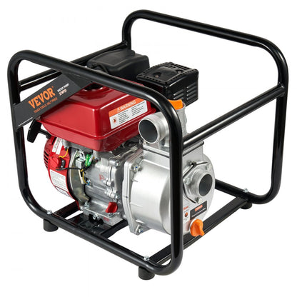 SCWP50 - 7HP Gas Water Pump, 132 GPM, 98ft Lift, Includes 25ft Hose