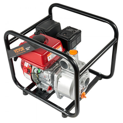SCWP50 - 7HP Gas Water Pump, 132 GPM, 98ft Lift, Includes 25ft Hose