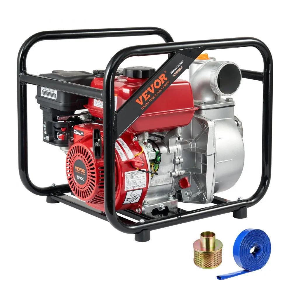 SCWP80-Ⅱ - 7HP Gasoline Water Pump, 242 GPM Flow & 98ft Lift