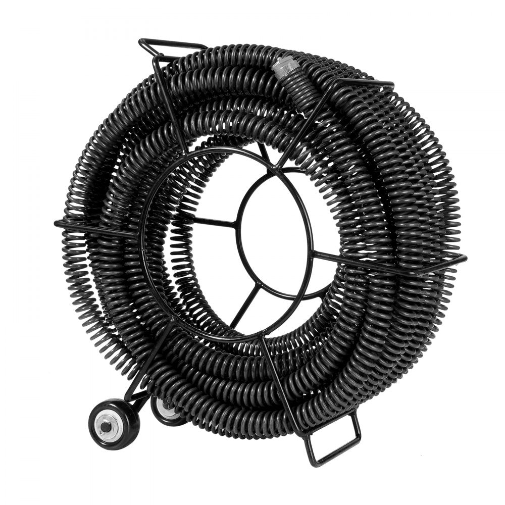 60ft*1-1/5 - 60ft VEVOR Flexible Drain Cleaning Cable, 1-1/5" Diameter