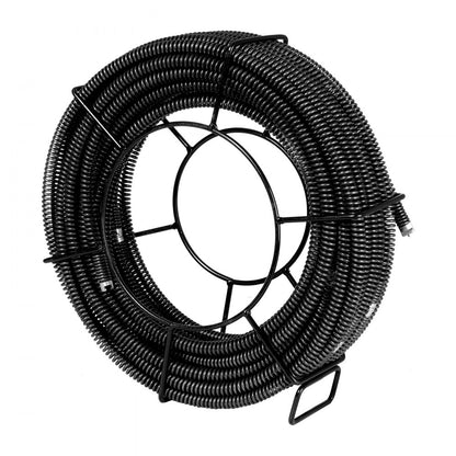 100ft*5/8 - Heavy-Duty 5/8" Drain Cleaning Cable, 100 FT for Plumbing